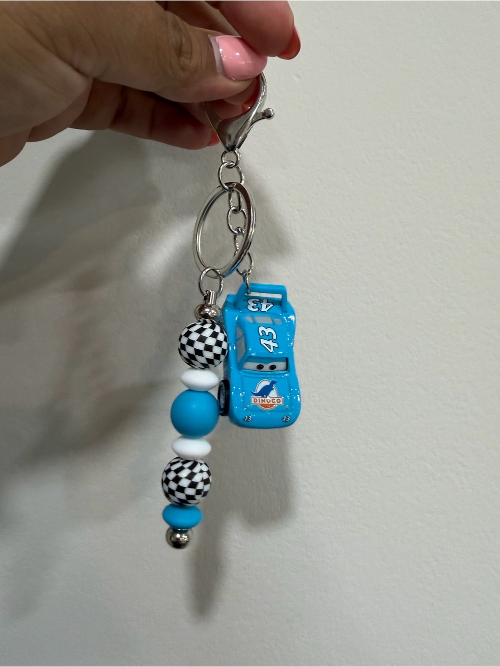 Disney Pixar Cars Keychain- Dinoco The King